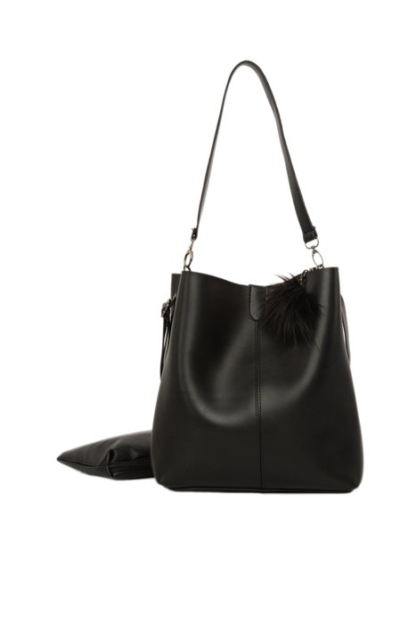 Zoozie Bags Bandolera Midi con Flecos en Negro Zoozie Bags Bandolera Midi con Flecos en Negro